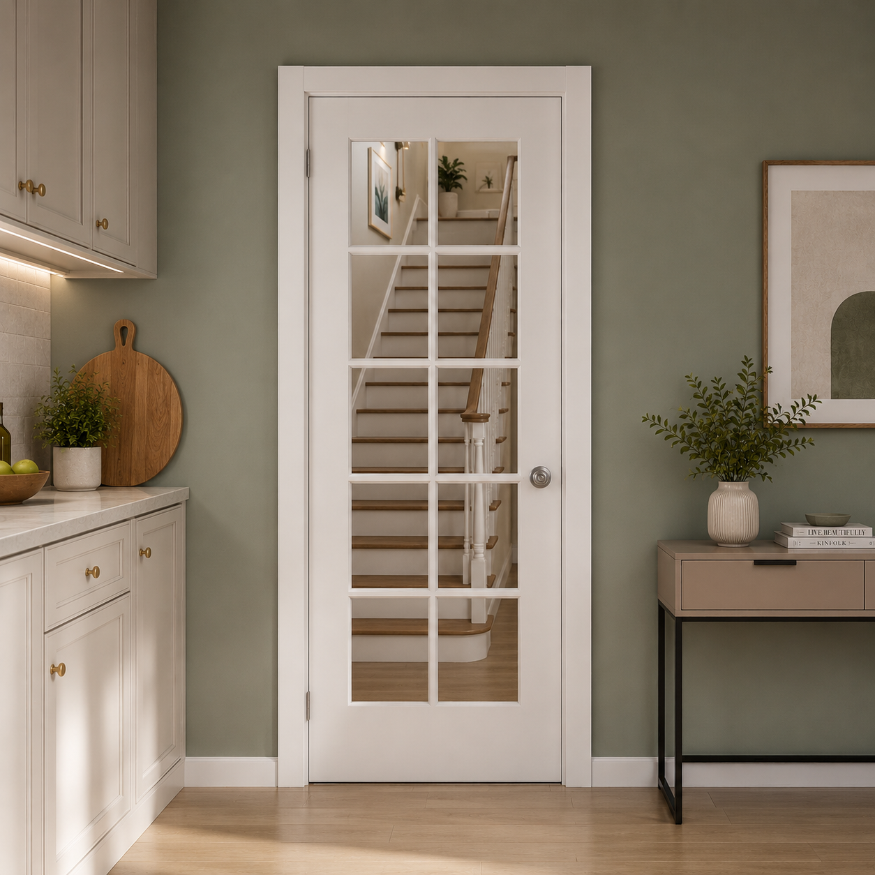 10 Lite Glazed White Prefinished